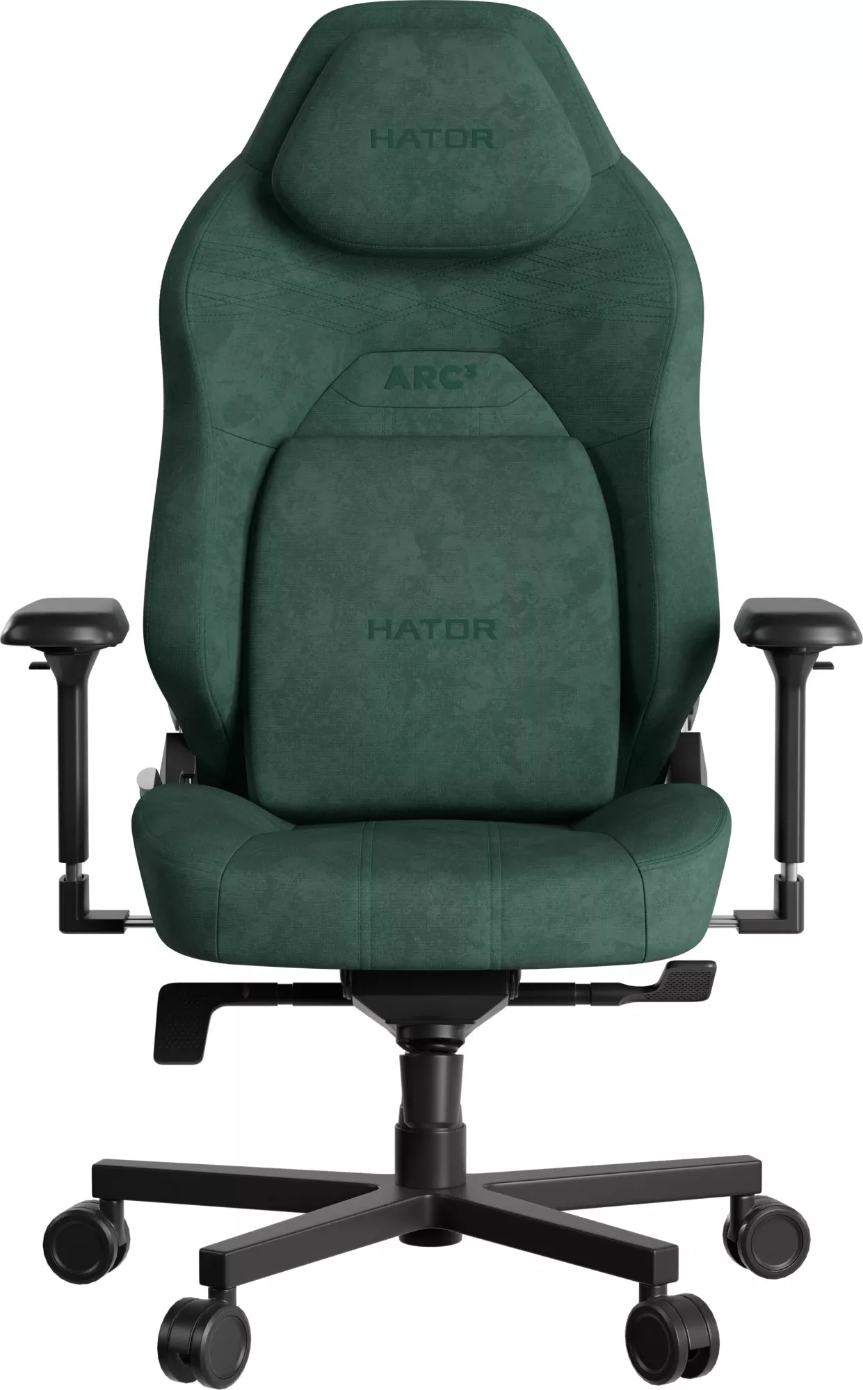 Ігрове крісло HATOR Arc 3 L Velour Emerald (HTC3448L) (UA)