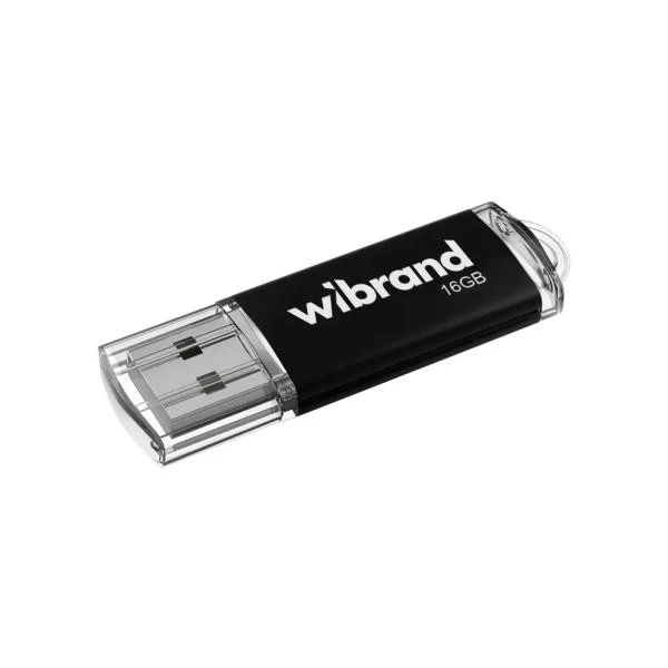 Флеш пам `ять Wibrand 16 GB Cougar Black USB 2.0 (NL2.0/16P1B) (UA)