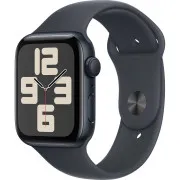 Apple Watch SE 2 GPS Plus Cellular 44mm Midnight Aluminium Case with Midnight Sport Band S/M 2024 (MXG13)