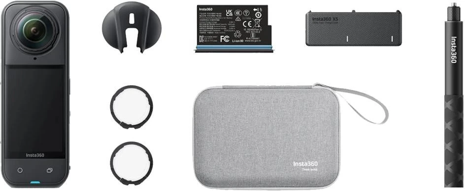 Экшн-камера Insta360 X5 Essentials Bundle (CINSAAHA_X504)