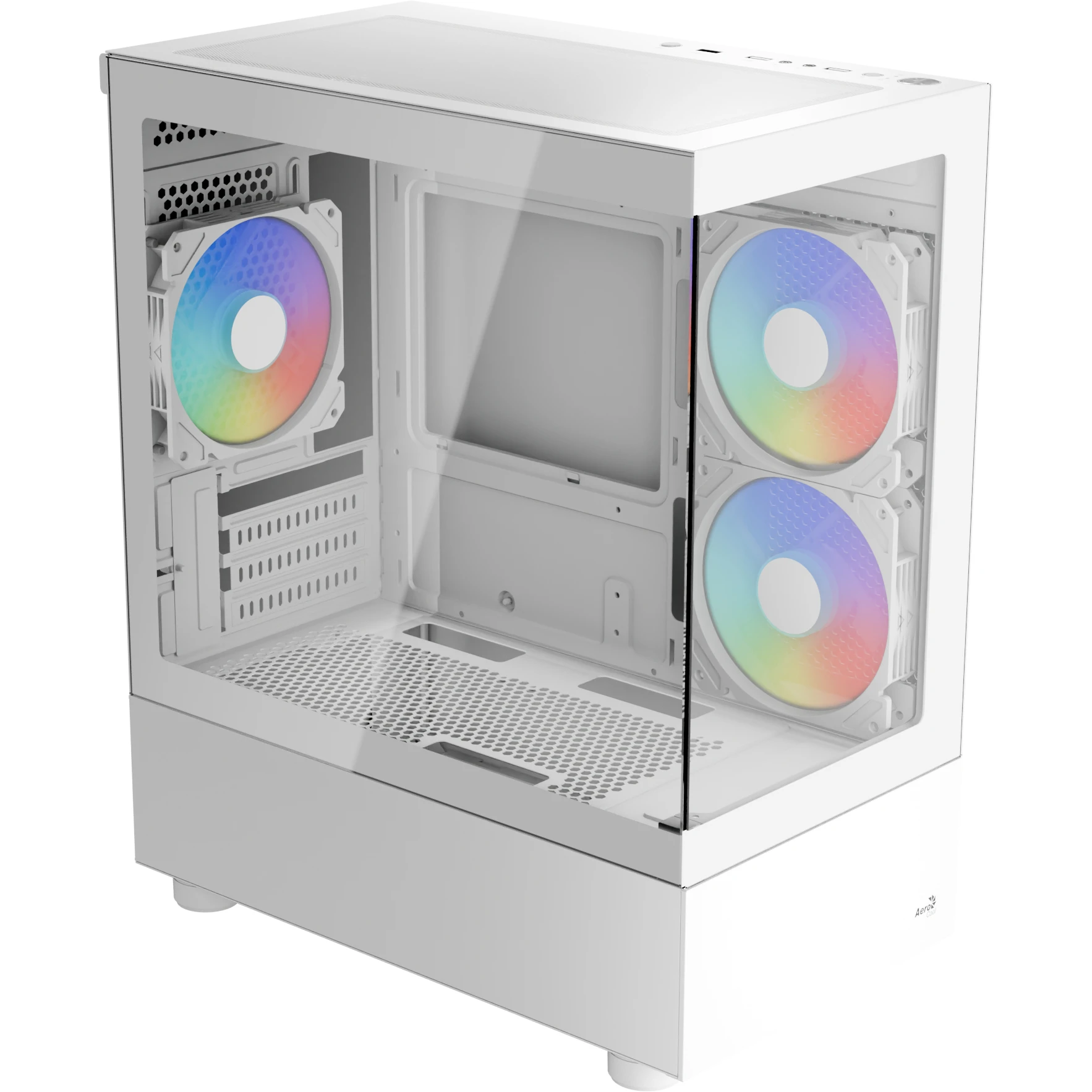 Корпус AeroCool Viewport Mini-G-WT-v2 White (ACCM-ES09133.21) (UA)