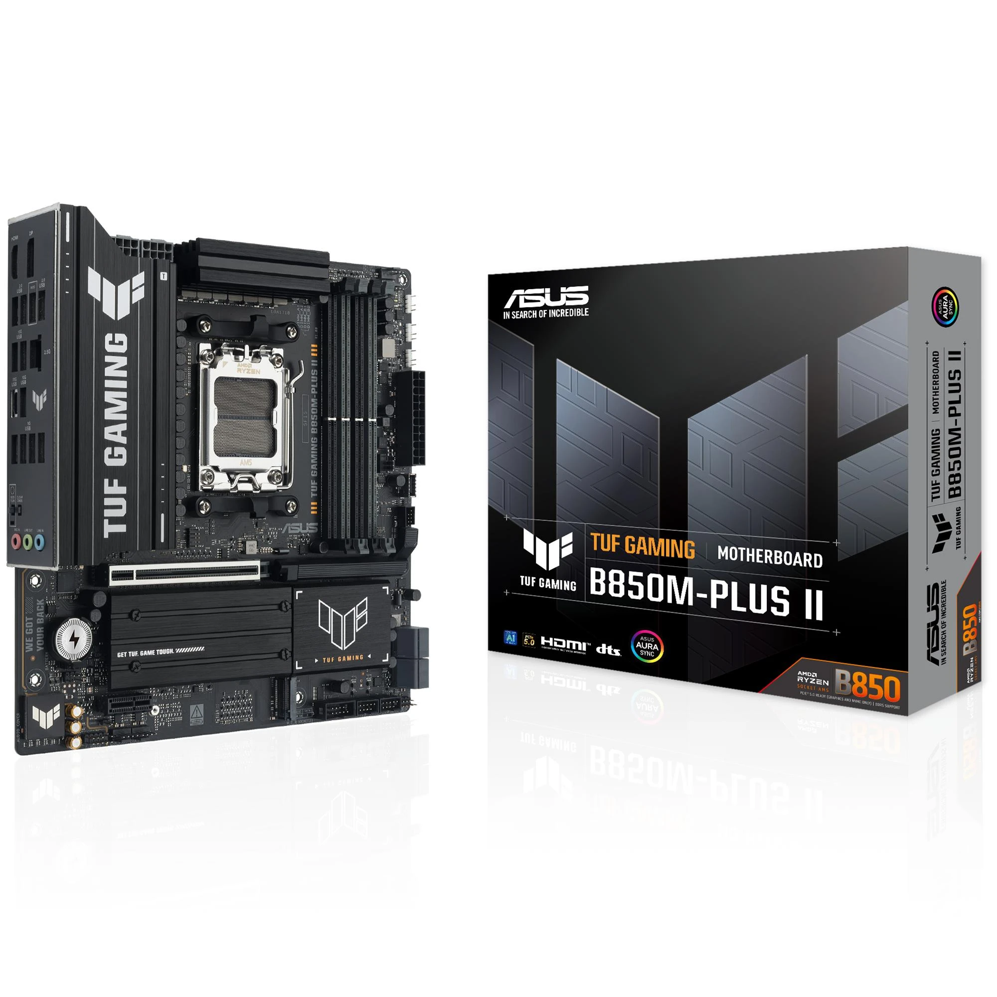 Материнська плата Asus TUF Gaming B850M-Plus II Socket AM5 (UA)