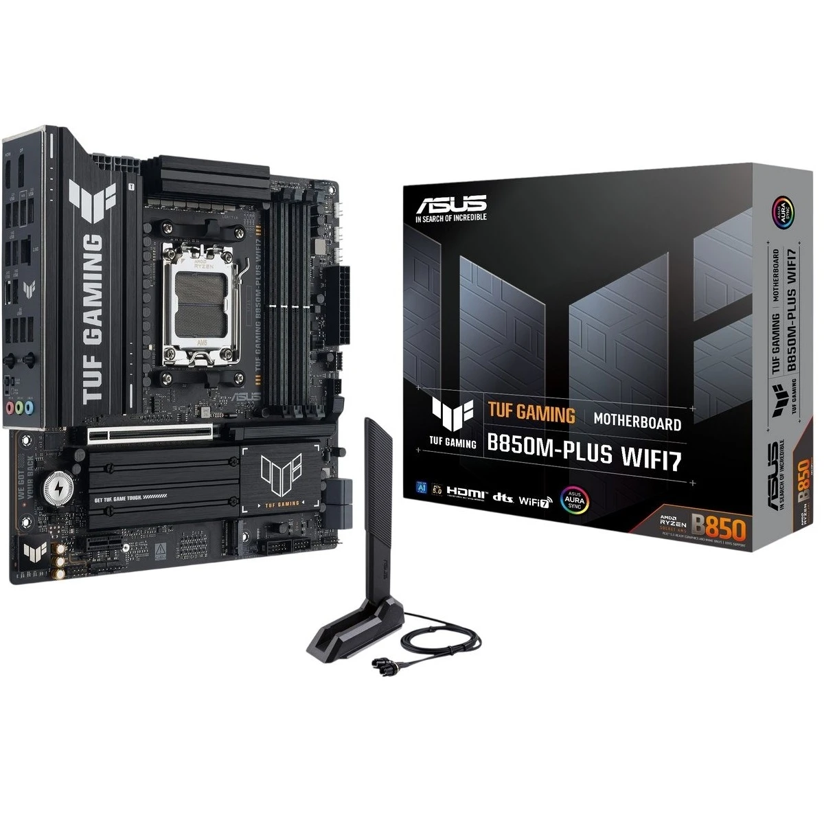 Материнська плата Asus TUF Gaming B850M-Plus WiFi7 Socket AM5 (UA)