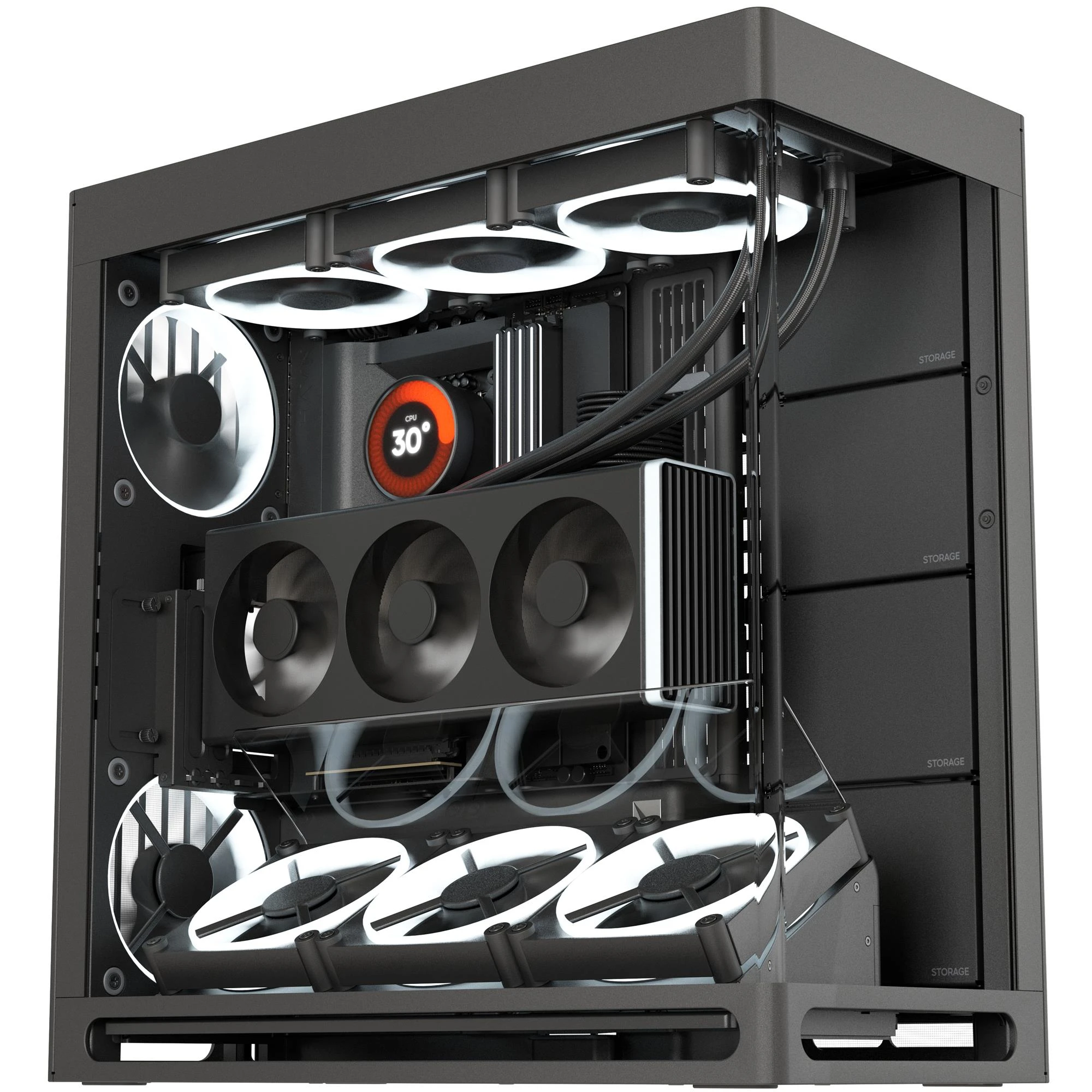 Корпус HAVN HS 420 VGPU Edition Black (HVN-CA-HS420-08) (UA)