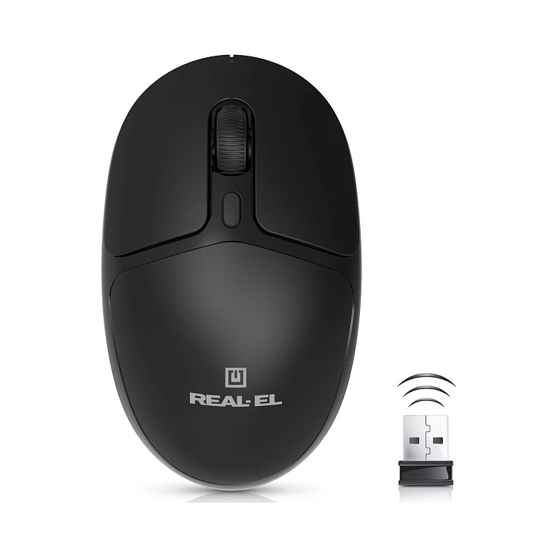 Мышь REAL-EL RM-335W (EL123200055) (UA)