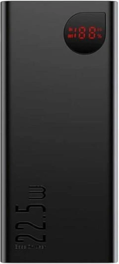 Мобильная батарея Baseus Adaman Digital Display 40000mAh 22.5W Black (PPAD020101)