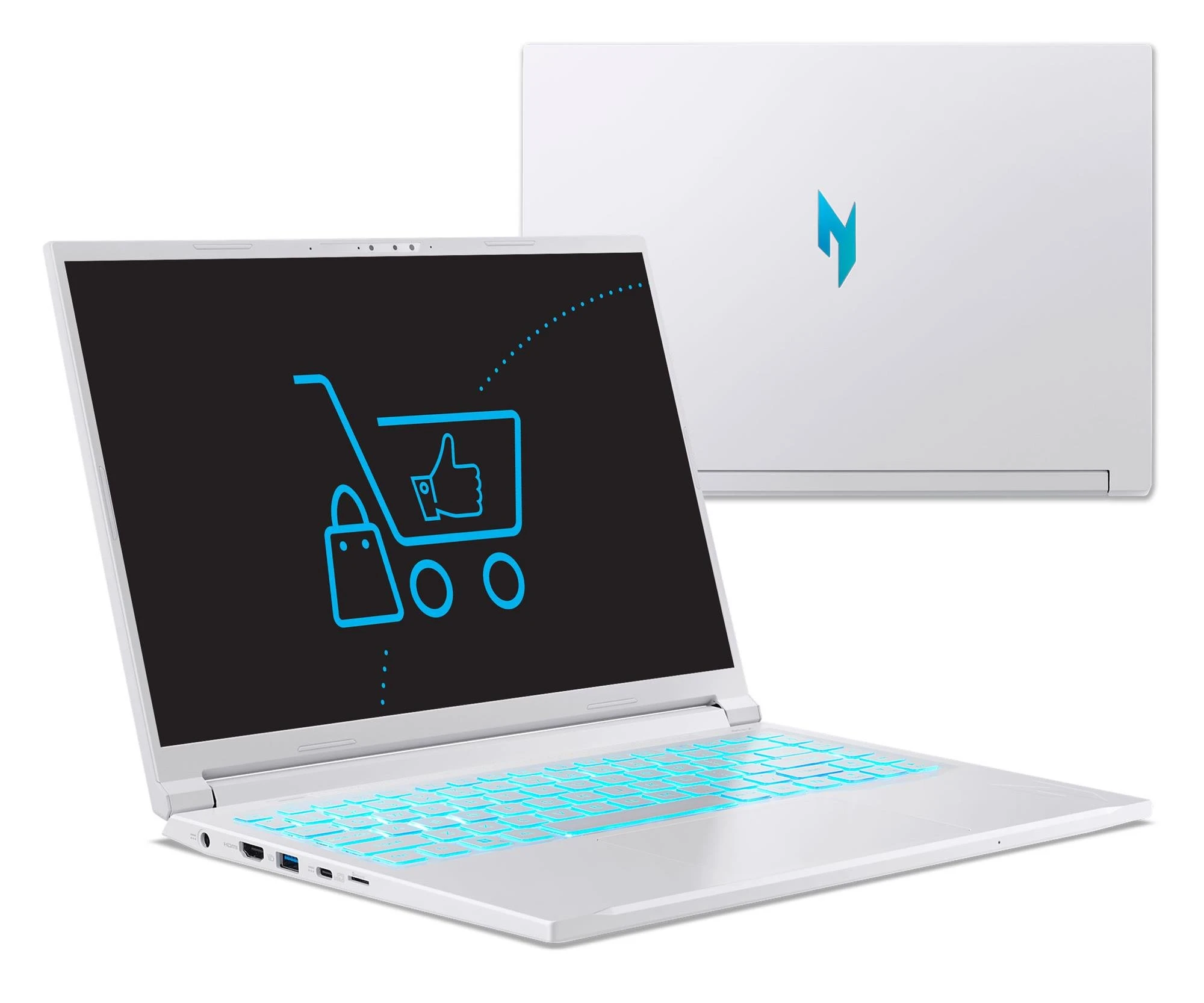 Ноутбук Acer Nitro V 14 AI Ryzen AI 7-350/32GB/1TB RTX5050 (ANV14-62 || NH.QW5EP.003)