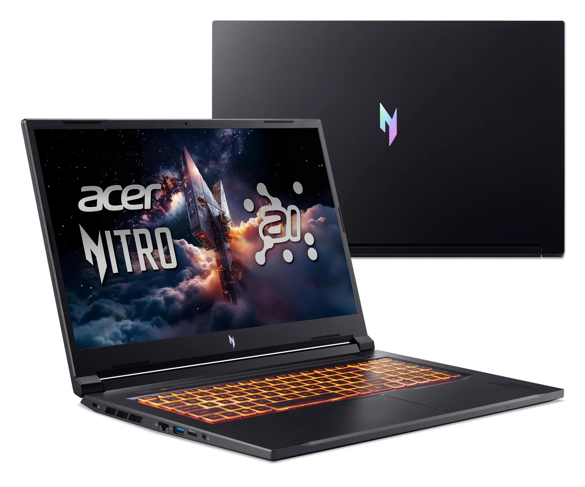 Ноутбук Acer Nitro V17 AI Ryzen 5-240/16GB/1TB RTX5060 (ANV17-41 || NH.QYVEP.003)