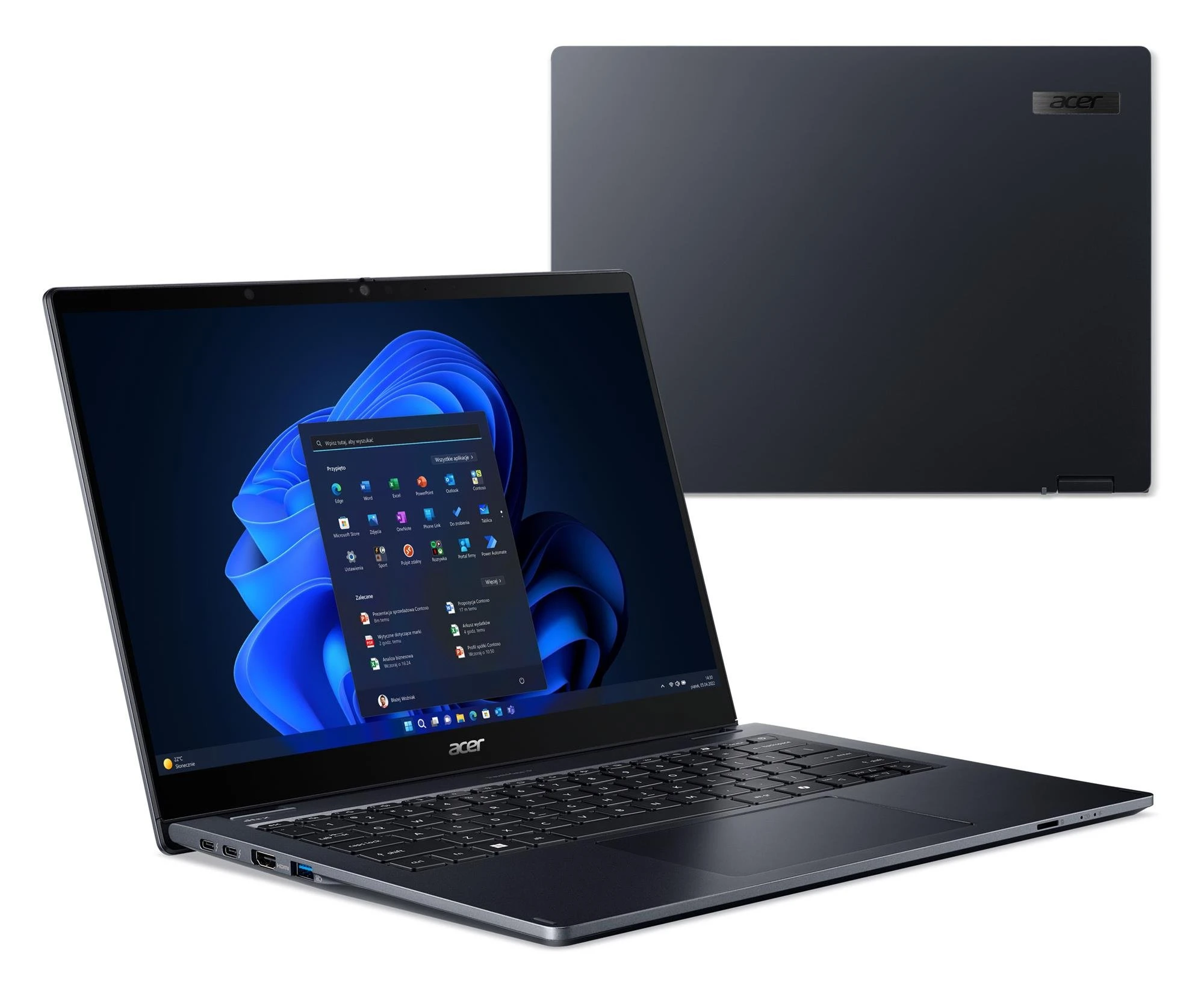 Ноутбук Acer TravelMate P4 Ultra 5-225U/16GB/512/Win11P  3Y OnSite (TMP414RN-55-TCO || NX.BF8EP.003)