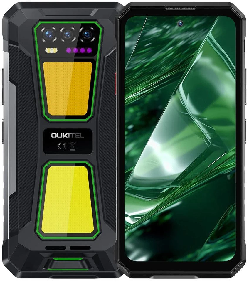 Мобильный телефон Oukitel WP58 Pro 8/512GB Black-Green