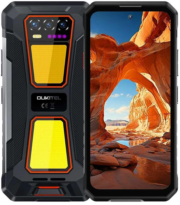 Телефон Oukitel WP58 Pro 8/512GB Black-Orange