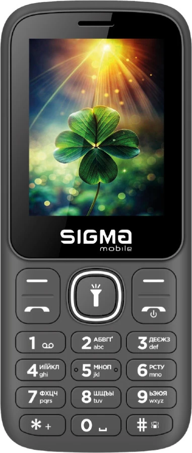 Мобильный телефон Sigma mobile X-style 242 LUCKY Grey (UA)
