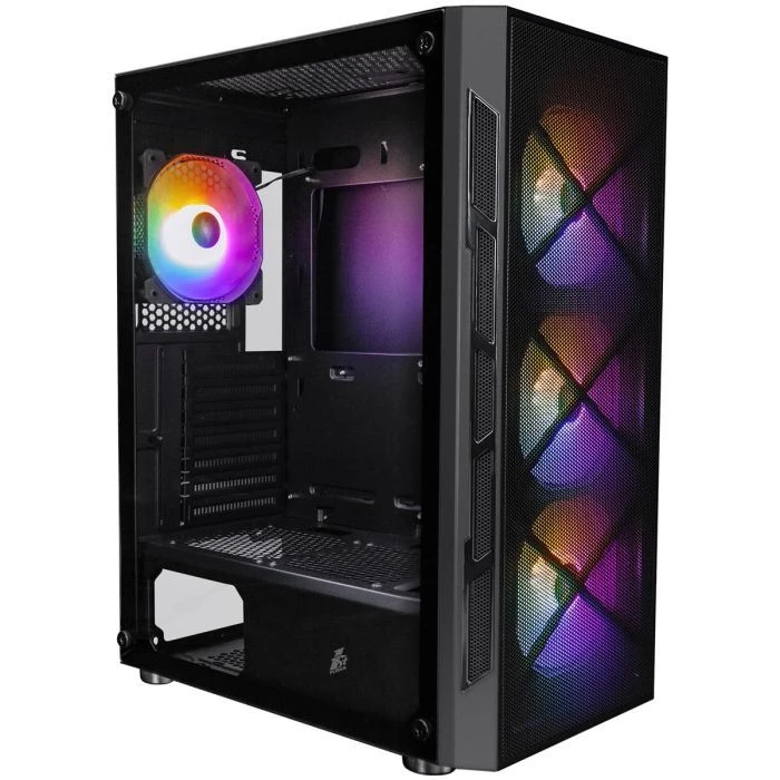 Корпус 1stPlayer XP-BK-4F1-PS-750FK-EU (UA)