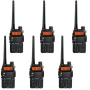 Baofeng UV-5R Black Six Pack комплект 6 шт (2200000758965) (UA)