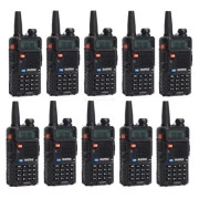 Baofeng UV-5R Black Ten Pack комплект 10 шт (2200000758972) (UA)