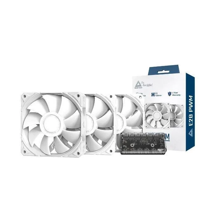 Кулер для корпусу MONTECH E28 3 PACK(W) (UA)