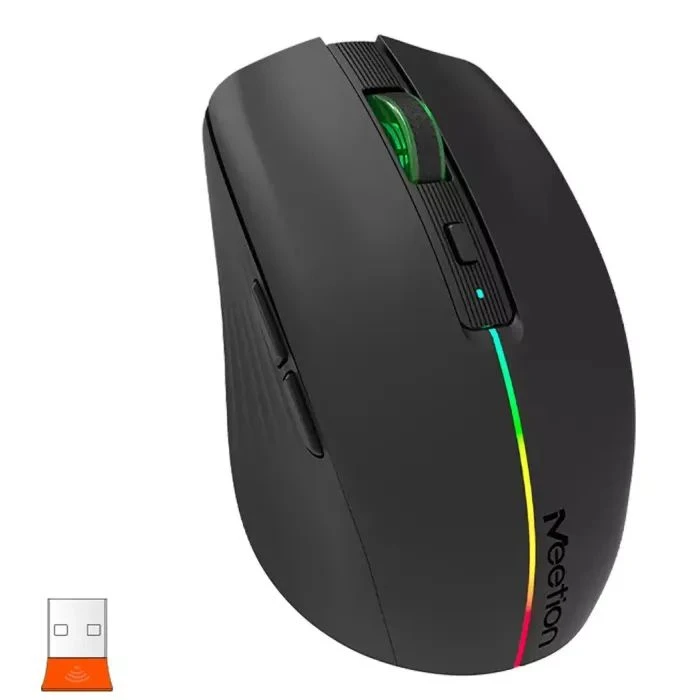 Миша Meetion BTM002 Wireless/Bluetooth Black (MT-BTM002-A) (UA)