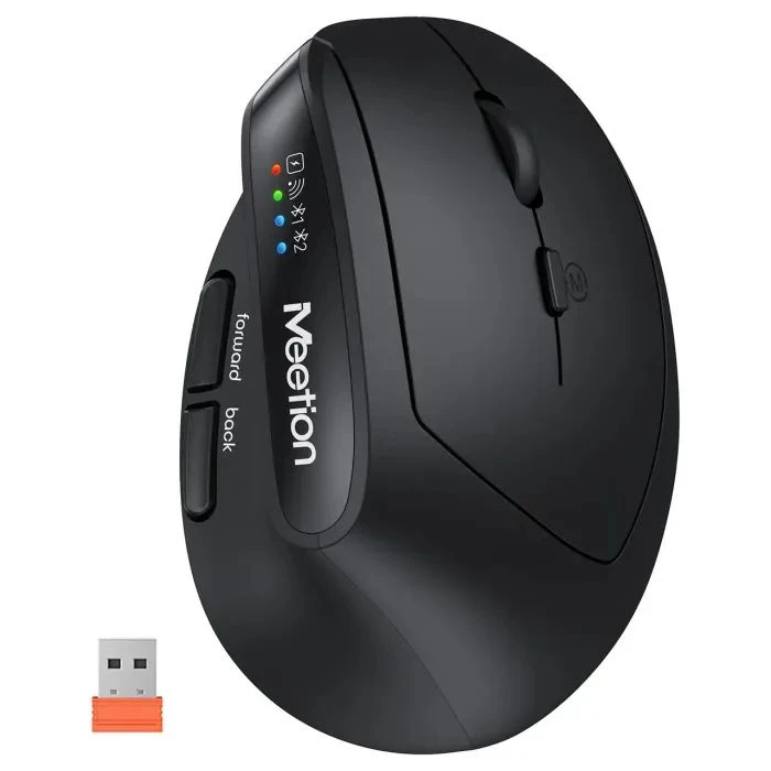 Миша Meetion BTM008 Wireless/Bluetooth Black (MT-BTM008-A) (UA)