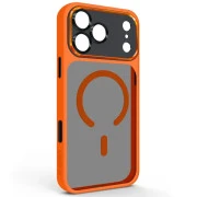 Чехол для мобильного телефона Armorstandart Unit-C MagCase SE Apple iPhone 17 Pro Max Orange Black (ARM86321) (UA)