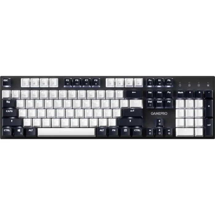 Клавіатура GamePro Genesis Metallic MK144B Outemu Red Switch USB UA Black (MK144B) (UA)