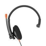 Навушники Meetion HP002U Black/Orange (MT-HP002U-A) (UA)