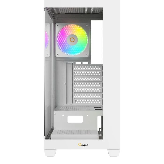 Корпус OCYPUS GAMMA C72 WH ARGB (GAMMA-C72-WHD400XX-GL) (UA)
