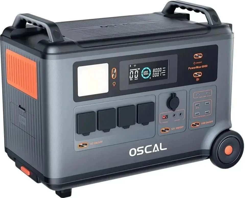 Зарядная станция Blackview Oscal PowerMax 6000 (3600Wh 6000W) (EU)
