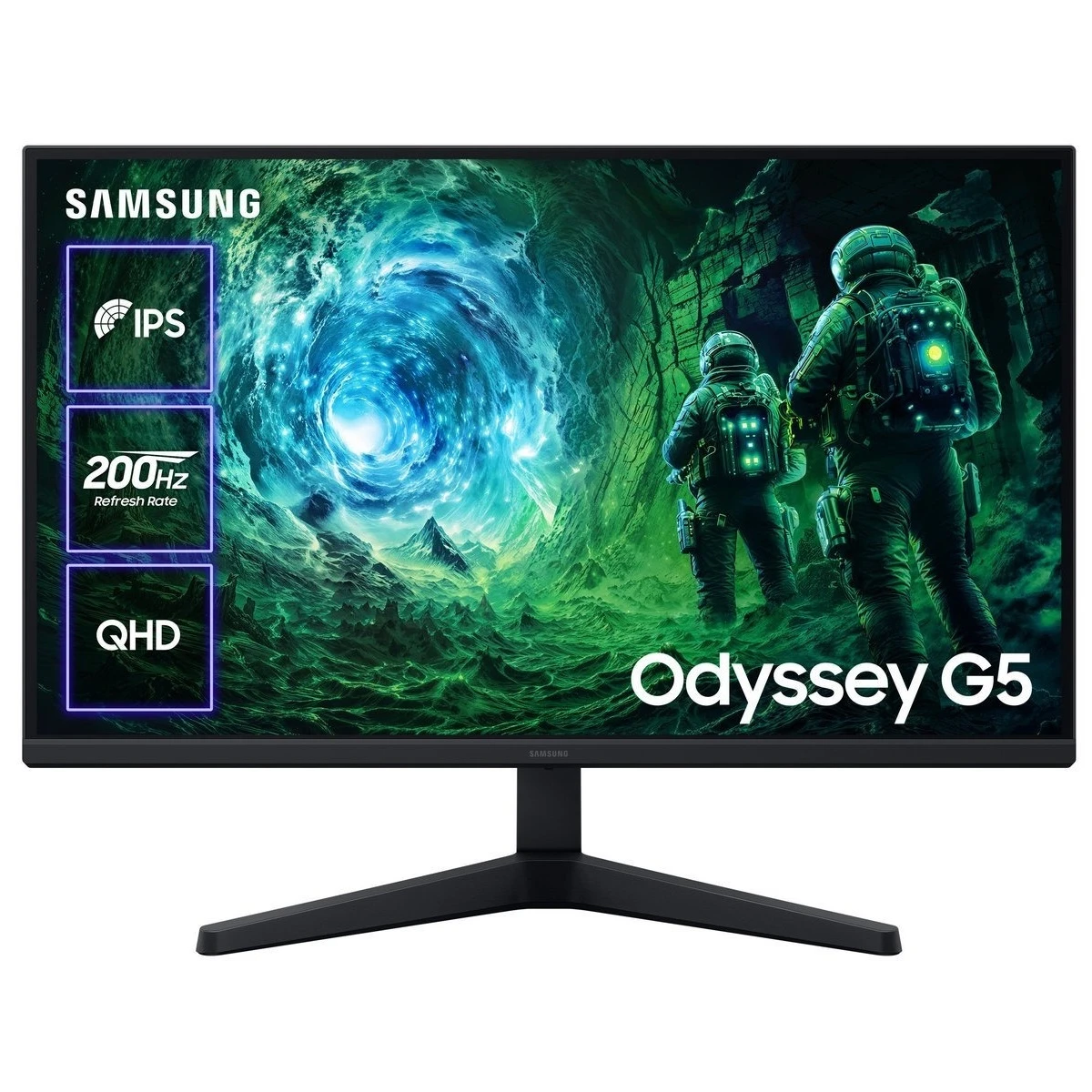Монітор Samsung 27 Odyssey G5 (LS27FG532EIXUA) IPS Black 200Hz (UA)