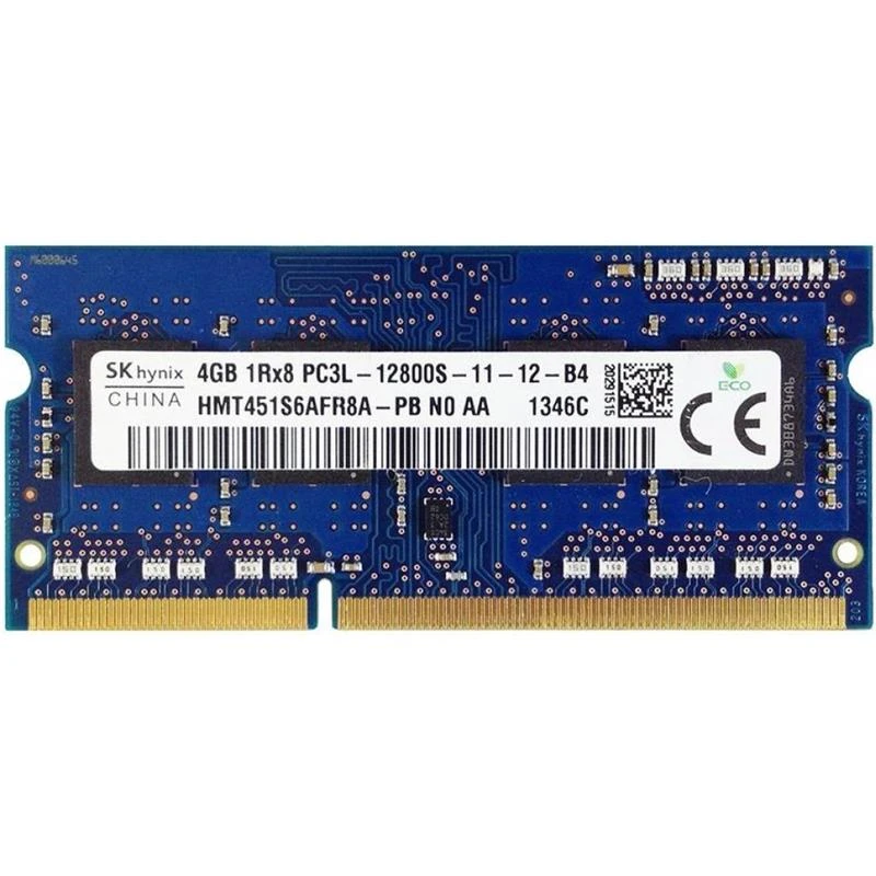 Оперативна пам'ять SO-DIMM 4GB/1600 DDR3L Hynix (HMT451S6AFR8A-PB) (UA)