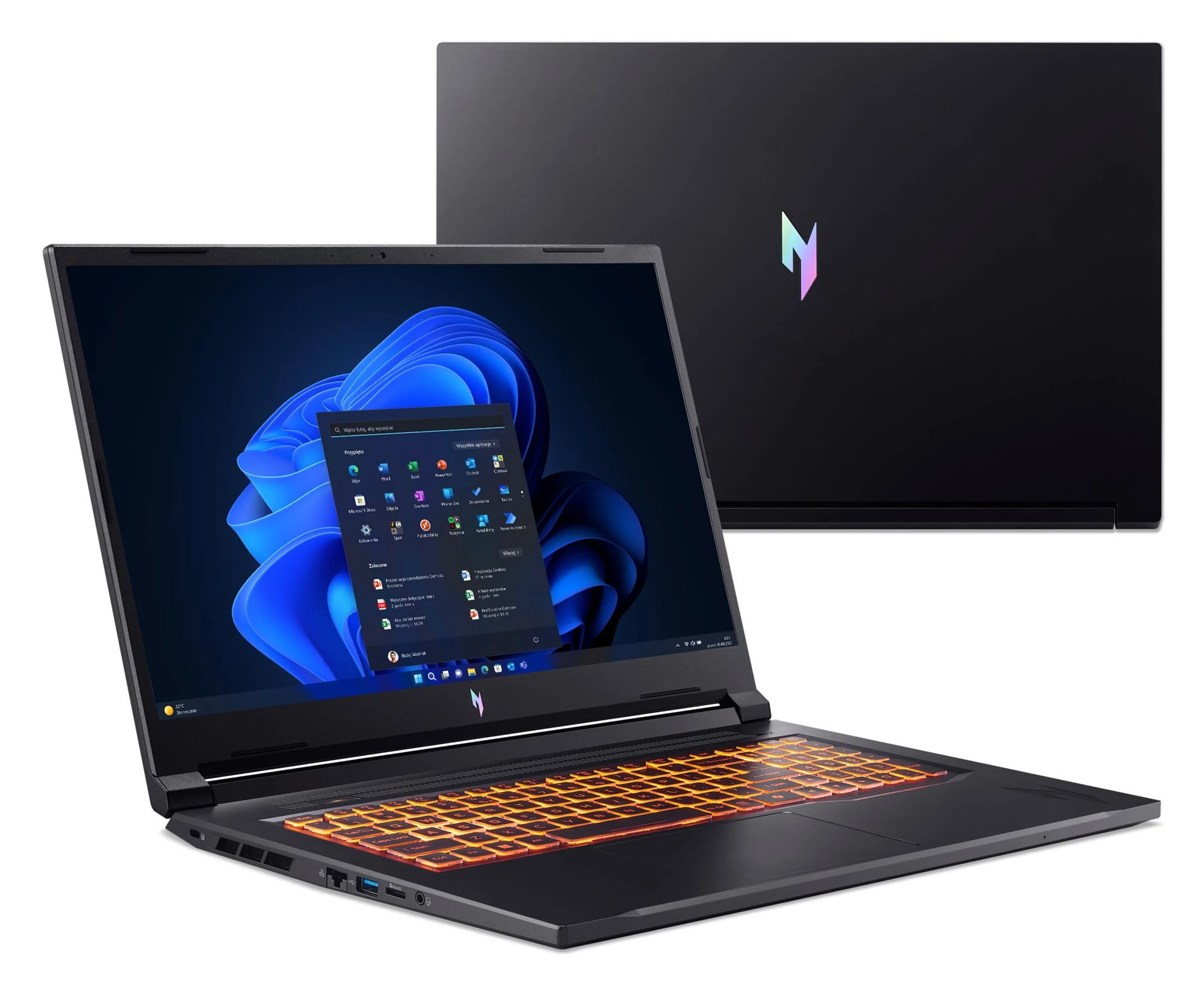 Ноутбук Acer Nitro V 17 AI Ryzen 5-240/64GB/2TB/Win11 RTX5060 (ANV17-41 || NH.QYUEP.002)