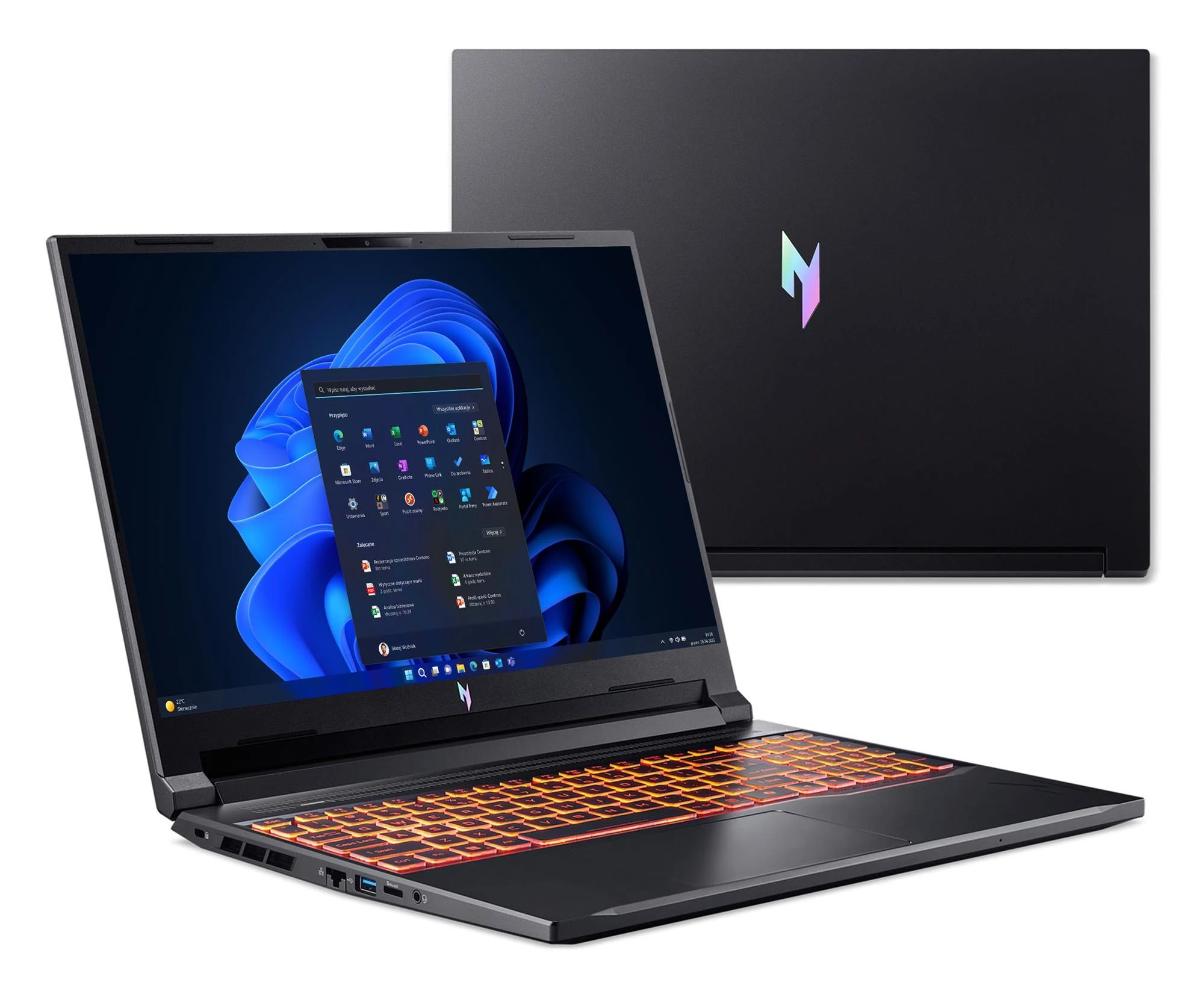 Ноутбук Acer Nitro V 16 AI Ryzen AI 7-350/32GB/1TB/Win11X RTX5070 (ANV16-61 || NH.U1EEP.001)