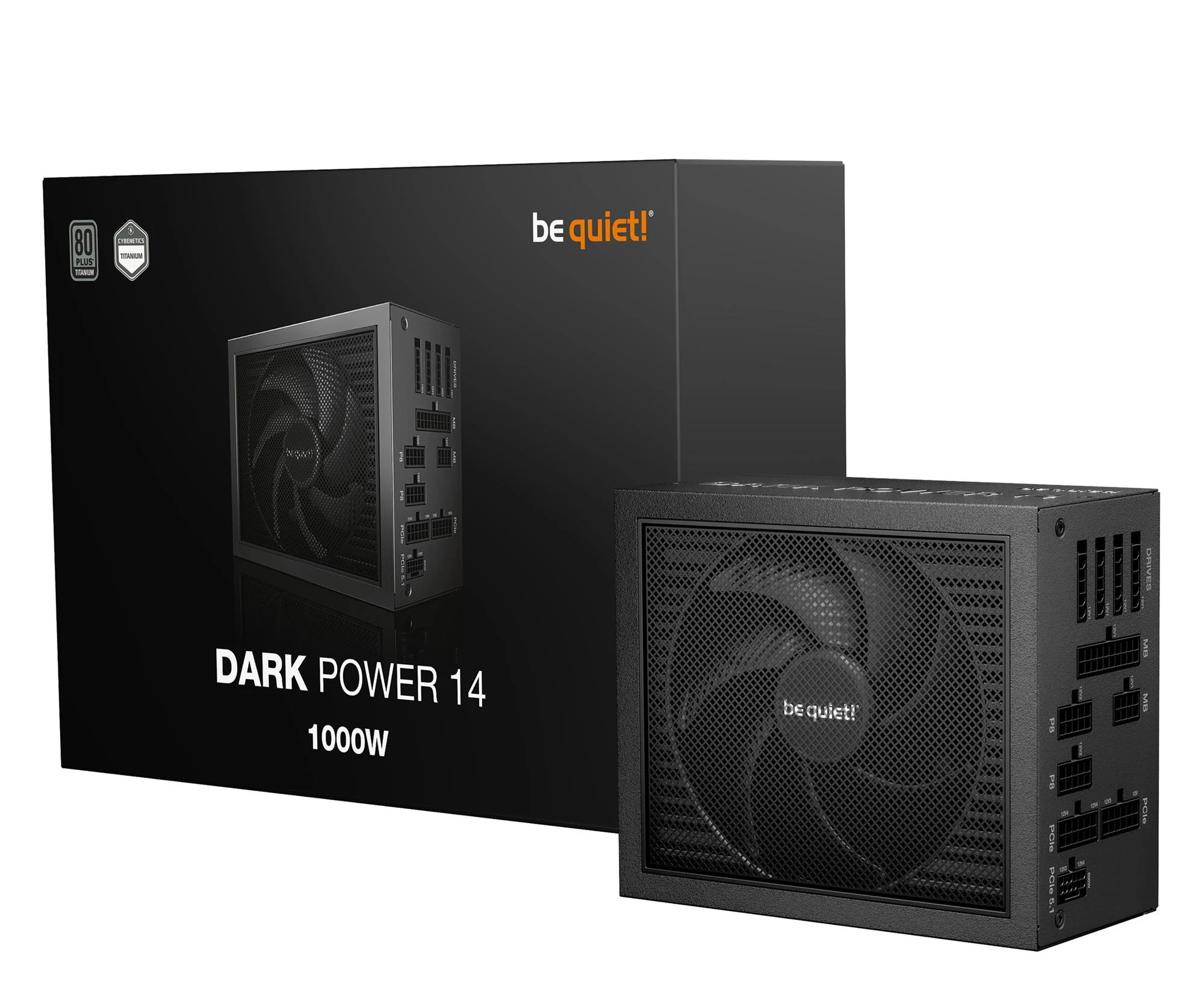Блок питания be quiet! Dark Power 14 1000W 80 Plus Titanium ATX 3.1 (BP020EU) EU