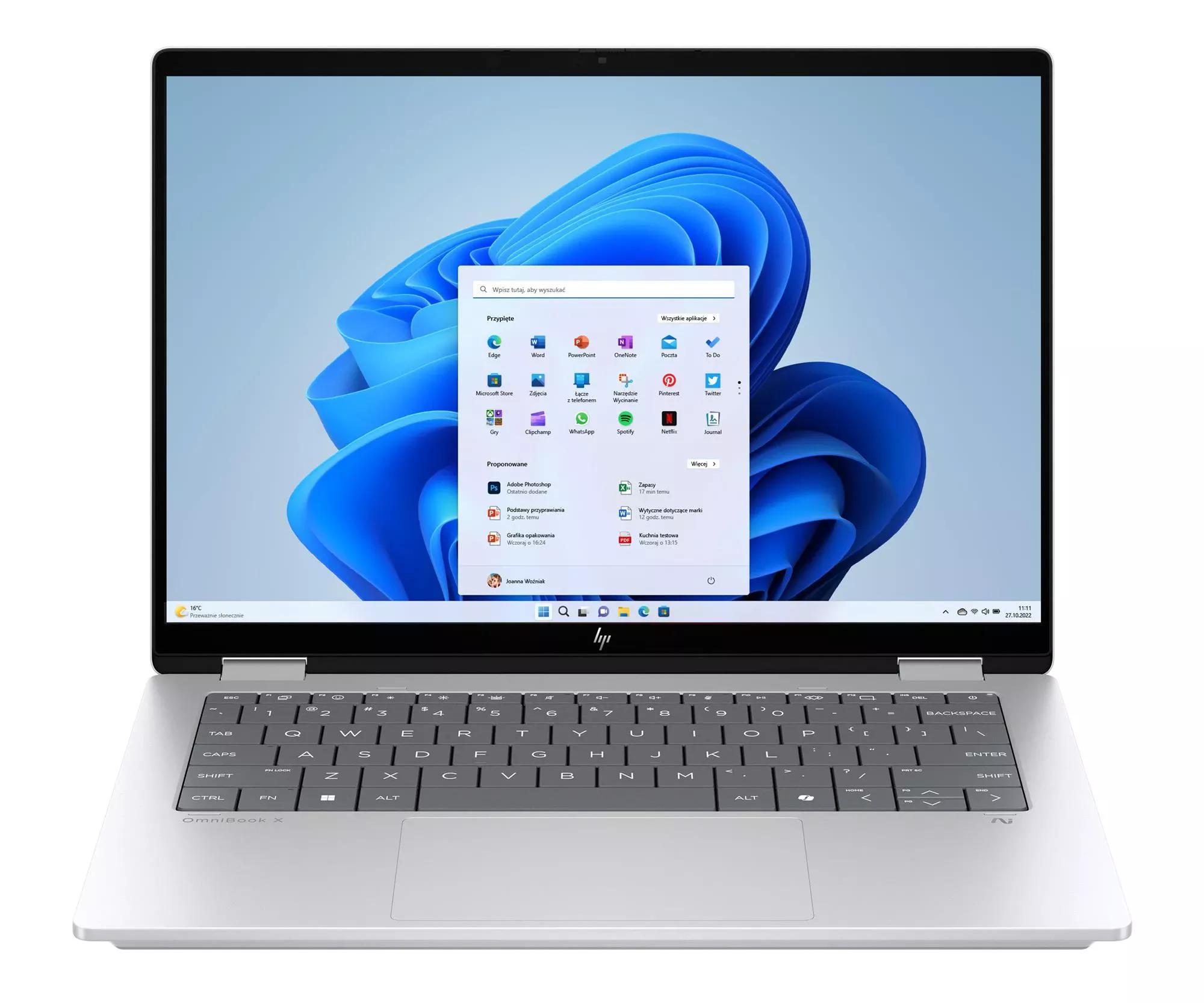 Ноутбук HP OmniBook X Flip AI Ultra 7-258V/32GB/2TB/Win11 Touch OLED (14-fm0000nw (BW4Y3EA))