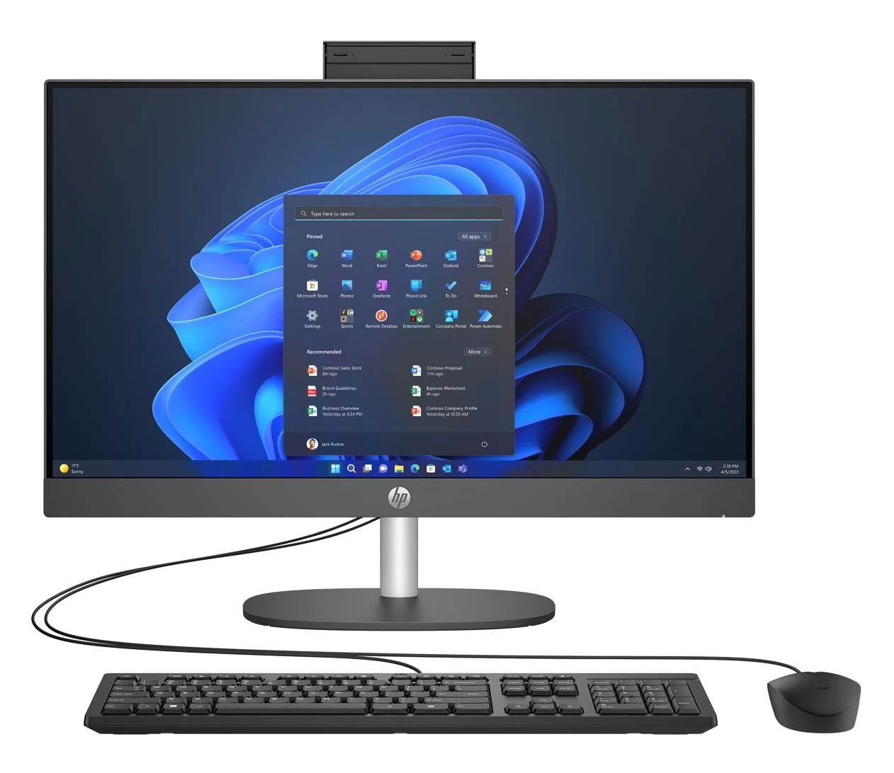 Комп'ютер HP ProOne 240 G10 AIO Ultra 5-125U/16GB/512/Win11P (B6ZB5ET) EU