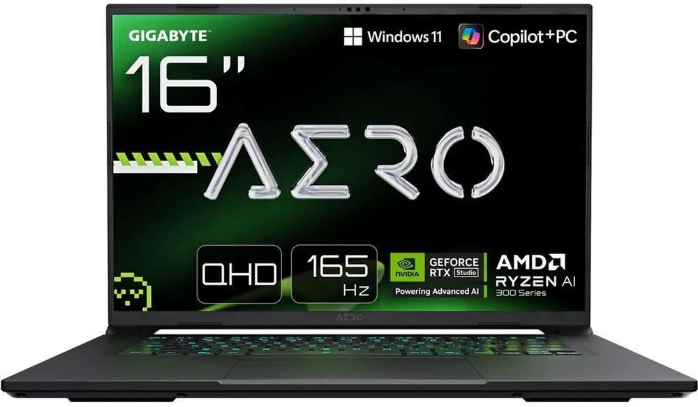 Ноутбук GIGABYTE AERO X16 1VH Space Gray (1VH93CZC94AH)