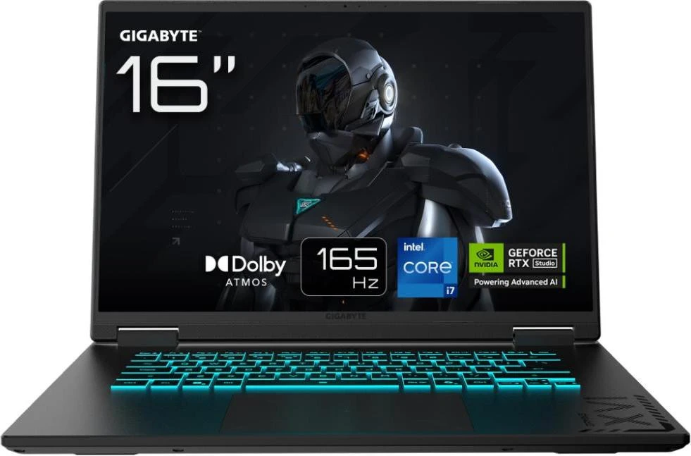 Ноутбук GIGABYTE Gaming A16 CVH Black Steel (CVHI3UA864SD)