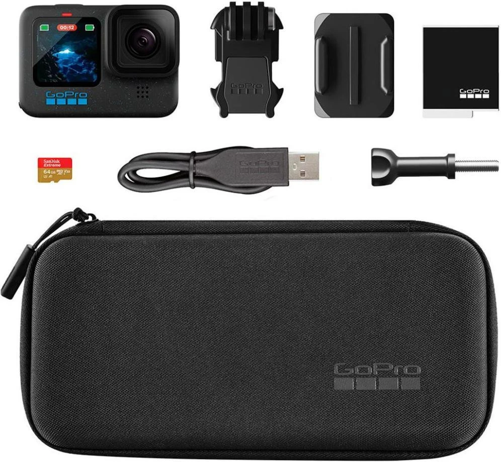Екшн камера GoPro HERO 12 Black Action Camera Specialty Bundle (CHDSB-121-CN)