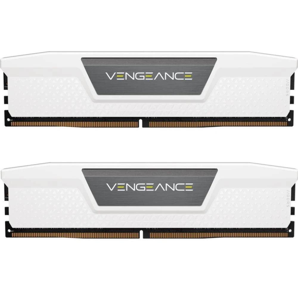Оперативна пам'ять Corsair 32 GB (2x16GB) DDR5 6000 MHz Vengeance White (CMK32GX5M2E6000C36W)