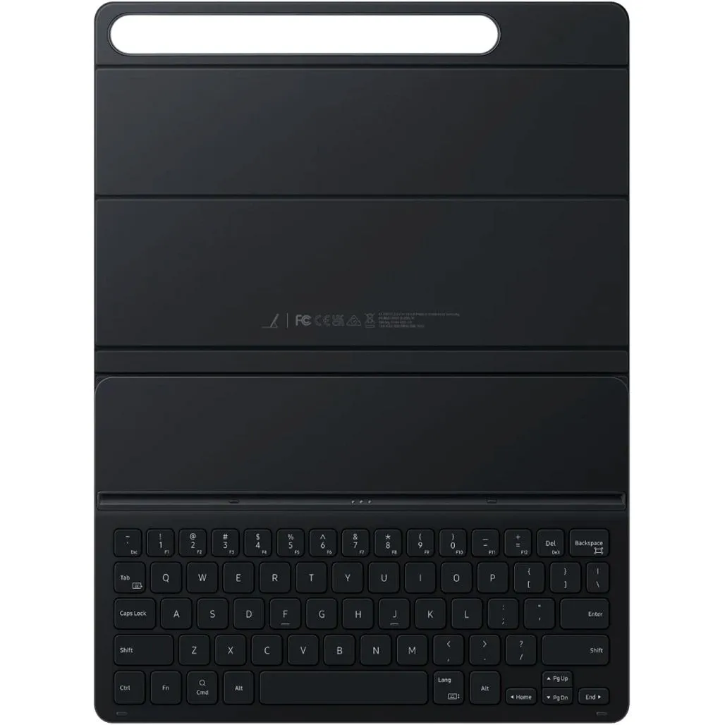Чохол-клавіатура для планшета Samsung Galaxy Tab S9 Book Cover Keyboard Slim Black (EF-DX710BBEG)