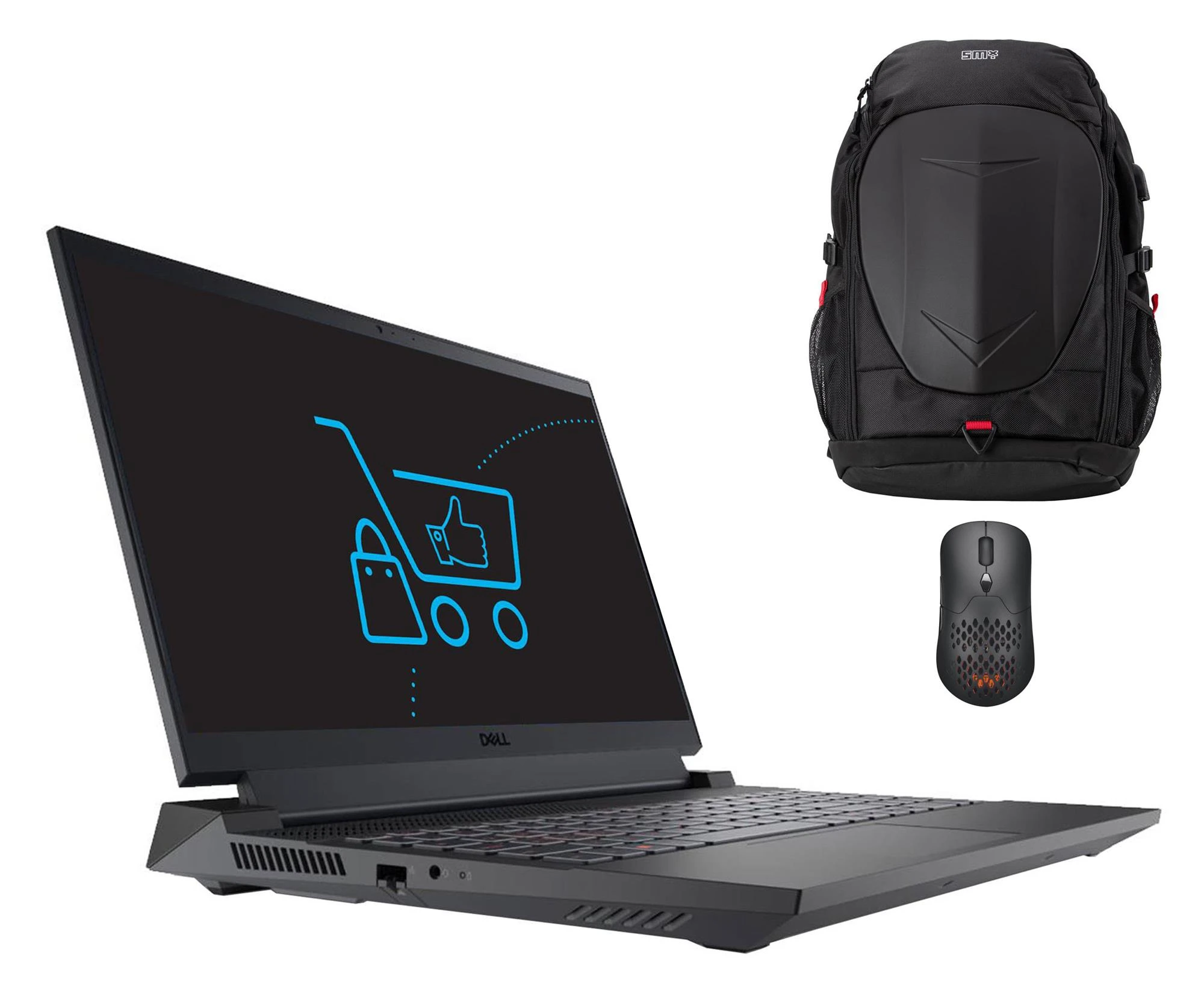 Ноутбук Dell G15 5530 i5-13450HX/16GB/512/RTX3050 120Hz Zestaw (5530-8231)