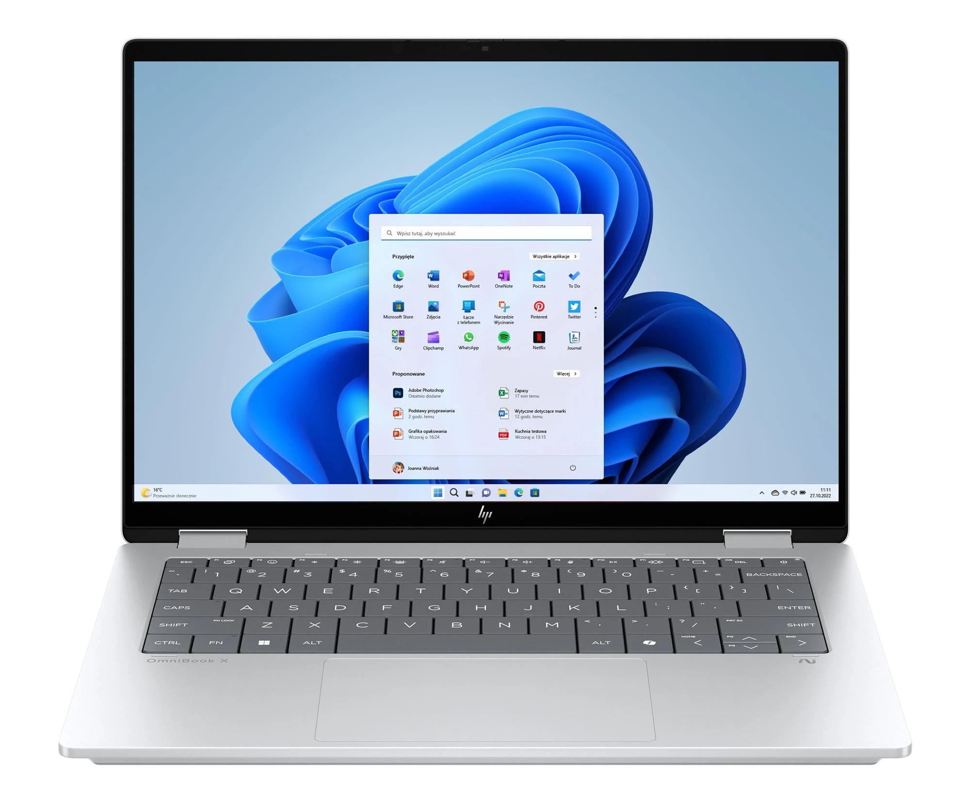 Ноутбук HP OmniBook X Flip AI Ultra 7-258V/32GB/1TB/Win11 Touch OLED (14-fm0000nw (BW4Y3EA))