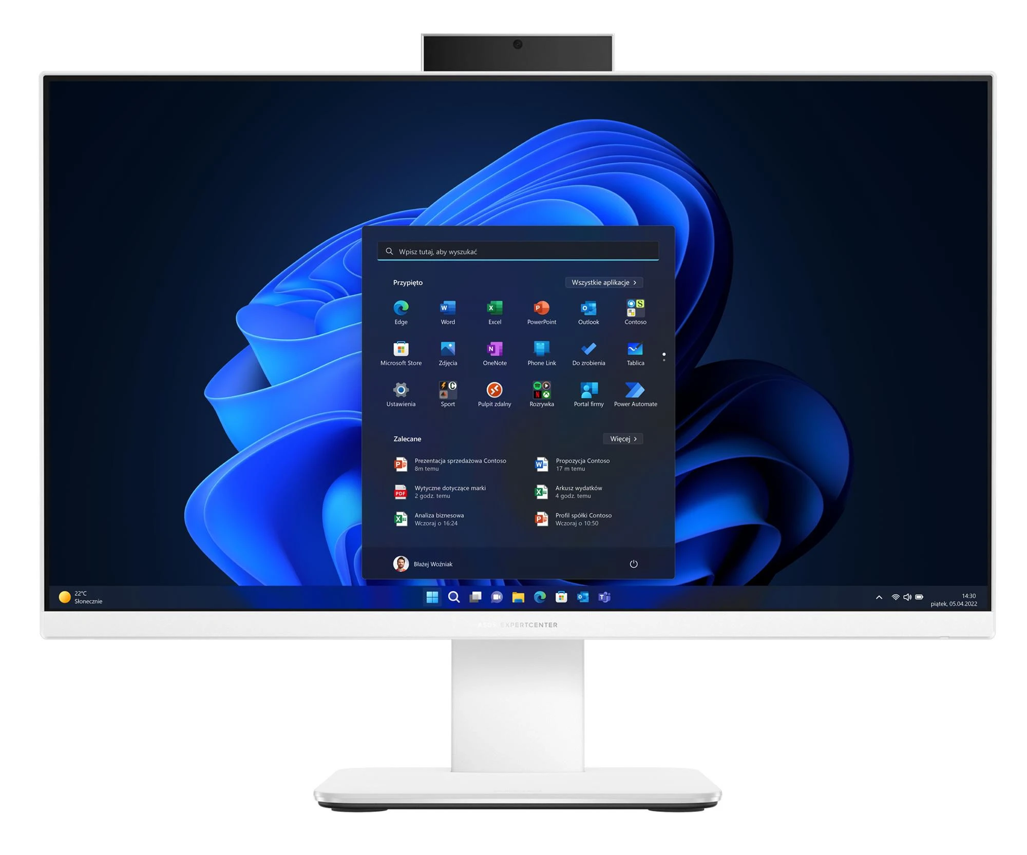 Комп'ютер ASUS ExpertCenter AiO i5-13420H/16GB/512/Win11P (P440VAK-WPC066X) EU