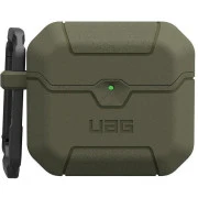 Чохол для навушників URBAN ARMOR GEAR Чохол for Airpods Pro 2024 - Scout Olive Drab (104130117272) (UA)