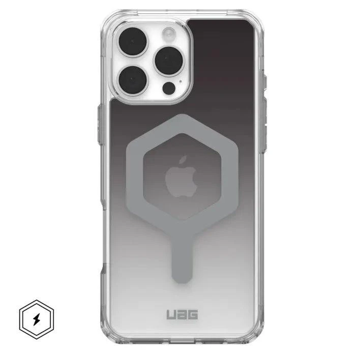 Чохол для смартфона URBAN ARMOR GEAR iPhone 16 Pro Max, Plyo Magsafe LE, Black/Clear Ombre (11448111404G) (UA)