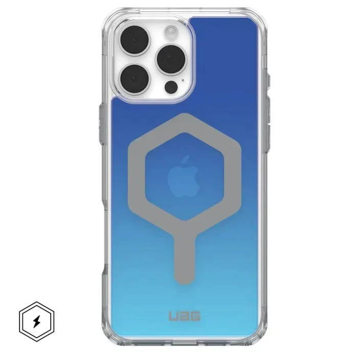 Чохол для смартфона URBAN ARMOR GEAR iPhone 16 Pro Max, Plyo Magsafe LE, Blue Ombre (114481115E5E) (UA)