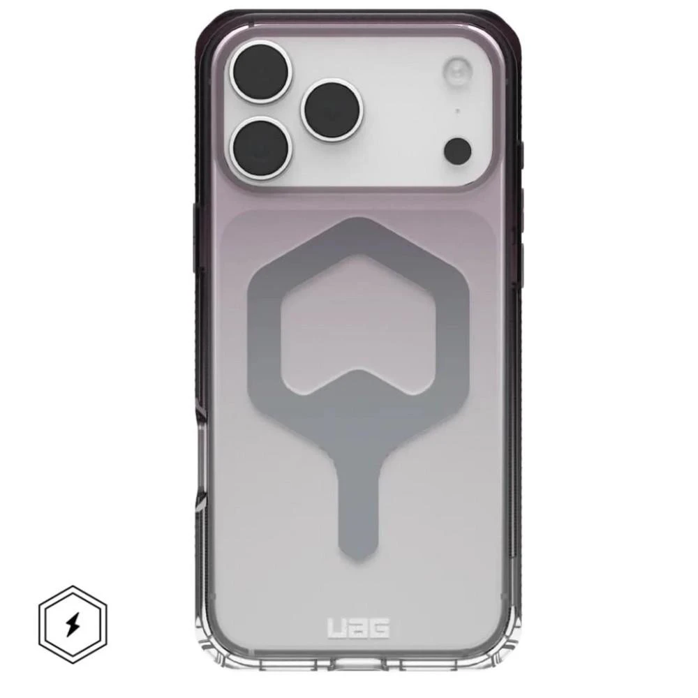 Чохол для смартфона URBAN ARMOR GEAR iPhone 17 Pro Max - Plyo MagSafe Black/Clear Ombre (11453011404G) (UA)