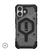 Чехол для смартфона URBAN ARMOR GEAR iPhone 17, Pathfinder Clear MagSafe, Ash/Black (114553113140) (UA)