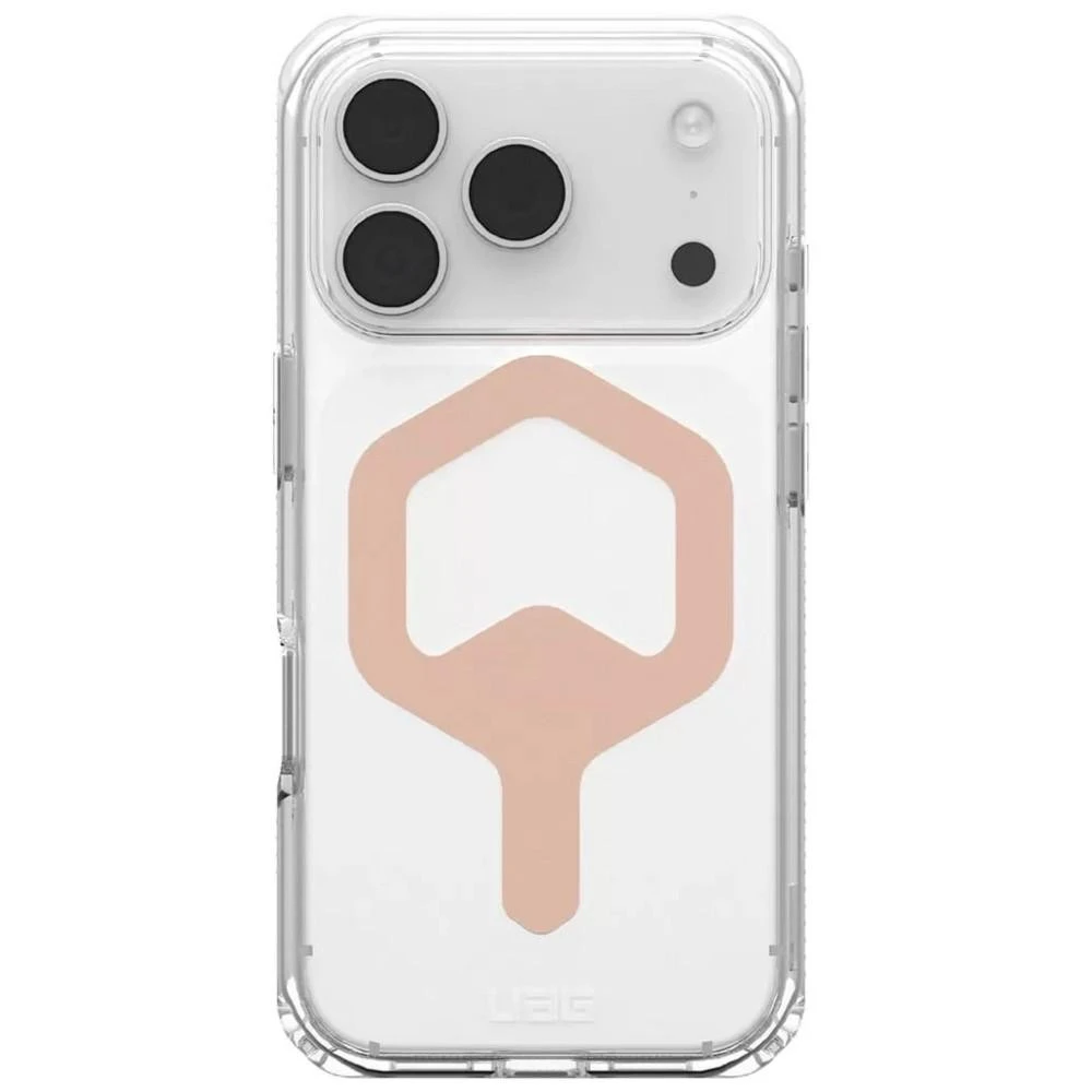 Чохол для смартфона URBAN ARMOR GEAR iPhone 17 Pro - Plyo MagSafe Ice/Rose Gold (114529114348) (UA)