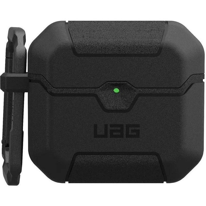 Чехол для наушников URBAN ARMOR GEAR Чохол for Airpods Pro 2024 - Scout Black (104130114040) (UA)