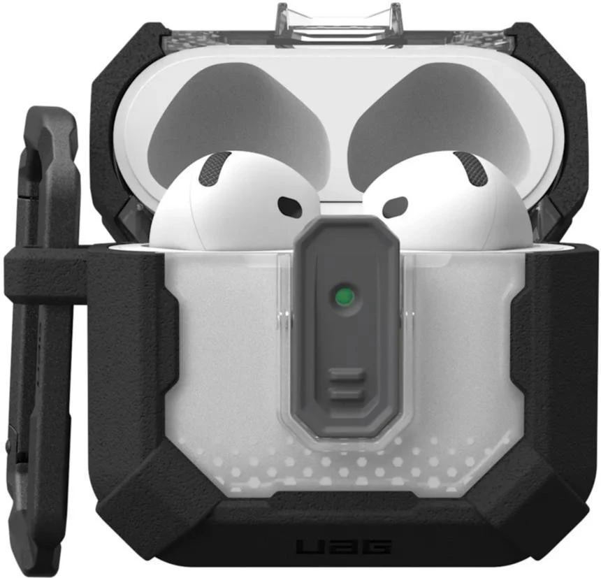 Чехол для наушников URBAN ARMOR GEAR Plasma для Apple AirPods Gen 4 2024 Black (104129114040) (UA)